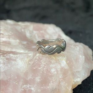 Vintage Sterling Silver Toe Ring